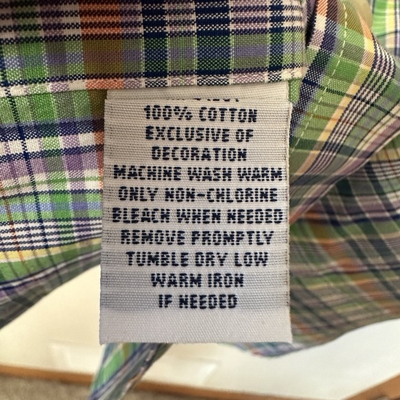 Ralph Lauren Shirt Mens Size Large Multicolor‎ Plaid Long Sleeve Button Down - Picture 6 of 6